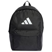 Adidas Performance Mochila con logotipo de 3 bandas Classic. Talla única. Color Negro